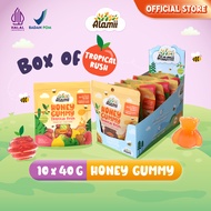 Alamii Honey Gummy - Box isi 10 x 40g / Tropical Rush / Permen Gummy