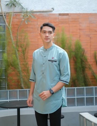 Hmd-Store Baju Koko Pria Style Muslim Pria Baju Koko Dewasa Terbaru 2023 PP9722