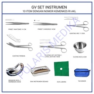 Bandage Instrument Set GV/ Set Bandage Changing/ Set