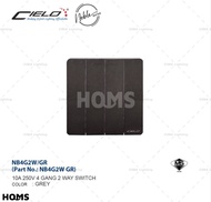 CIELO Noble Series Switches & Sockets SIRIM Frameless Switch 13A/15A Socket Waterproof Cover HOMS