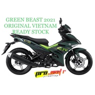 COVERSET ORIGINAL VIETNAM EXCITER 2021 V2 GREEN BEAST/FIRE DUST/NIGHT FLASH/BLUE RAPTOR SIAP DAMTAL 