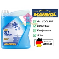 (MADE IN GERMANY) MANNOL 4211 G11 Radiator Coolant 5L