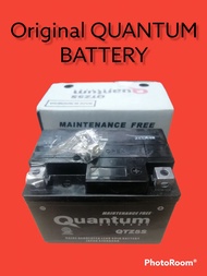 Battery 5L QUANTUM  Brand Original
QTZ5S
for Motorcycle
Maintenance Free
Very Good Quality
12V 
Made of Quality Material
size 17,20,20
price 1,450