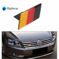 （FT）Aluminum Front German Flag Grille Emblem Badge Fit 80-15 Volkswagen Golf/Jetta