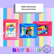 NISO A4 / F4 Size Document Case/ Plastic Folder/ Box File