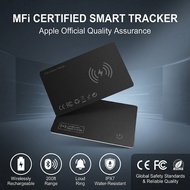 [SG]Bluetooth Tracker Wallet Card, Smart Locator Tag for iPhone iOS Find My Airtag Key Finder
