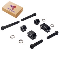 2009-2025 รถจักรยานยนต์ footboards ชุดขยาย 1 "footrest เหยียบ Extender สําหรับ Harley Touring CVO Ro