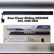 PROMO- DOOR CLOSER SLIDING DEKSON DCL SLD 1040 MATT BLACK / DOOR CLOSER HITAM