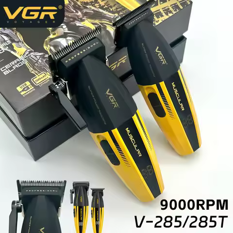 VGR Hair Trimmer Professional Hair Cutting Machine Electric Clippers Cordless Barber Haircut Recharg