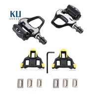 Cycling Road Bike Bicycle Self-Locking Pedals for SHIMANO SPD SL Road Bike Clipless Pedals Kit