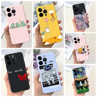 6.1'' For iPhone 14 Pro Casing A2890 Shockproof Candy Silicone Bumper Cover For iPhone 14 Pro Case C