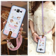 Dirt-resistant protective Phone Case For Samsung Galaxy J2 Prime/J2 ACE/G532 Soft case Diagonal Lany