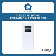 Portable Air Con (9K BTU) Avolta  PC26-PMA