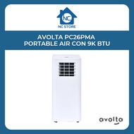 Portable Air Con (9K BTU) Avolta  PC26-PMA