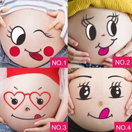 Pregnant Belly Sticker Maternity Navel Stickers Pregnancy Photo Shooting Photography Photo Props - N