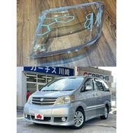 TOYOTA ALPHARD ANH10 01 02 03 HEADLAMP COVER / HEADLIGHT COVER / HEADLAMP LENS / HEADLIGHT LEN