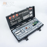 FORCE (F131-3212) Hexagonal Socket Set 3/8" 21PS Inches