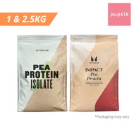 MyProtein MyVegan Pea Protein Isolate Powder, Unflavoured, 1kg