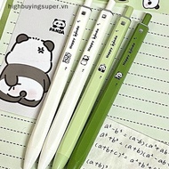 HBS 4 Cute Cartoon Panda Gel Pens 0.5mm Ink School HOT Office Supplies