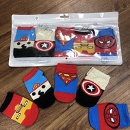 Combo 12 Đôi Tất Siêu Nhân Cho Bé Từ 0 Đến 2 Tuổi