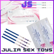 JS Pregnancy Test &amp; Ovulation Test Strip OPK Fertility Test Kit with Urine Cup Alat Ujian Kesuburan dan Kehamilan Wanita