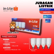INLITE - SAVING PACKAGE 3 GET 1 FREE MINI CAPSULE LED LAMP INMC003 13W 17W 20W 23W LED LIGHT/ LED BU