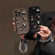 3D Coffee Briquet Toy Phone Case For Samsung Galaxy S20 S21 S22 Plus Ultra S21FE S20FE S24FE With Wr