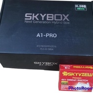 NEW - Receiver Skybox A1 Pro Combo DVB-S2 dan DVB-T2