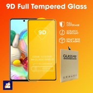 Samsung A72 A71 A70 A60 9D Full Tempered Glass 9H Screen Protector