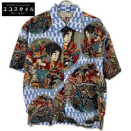 Sun Surf SS38470 歌川國芳人氣水滸傳：108位英雄之一 Aloha 襯衫 XL [二手]