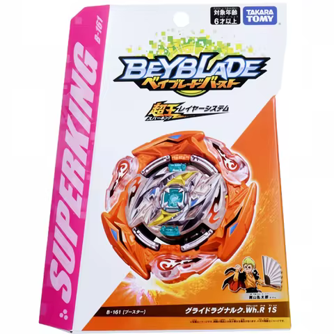 GENUINE TAKARA TOMY beyscollector TT B-161 Glide Ragnaruk .Wh.R 1S Burst Superking