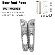 For Honda CBR600RR CBR1000RR CBR 600 1000 RR 600RR 1000RR 2003-2020 Aluminum Rear Footrest Foot Pegs