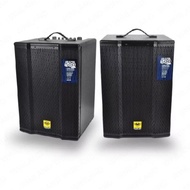 kevler Original KR-710A 10" 1 Active 1 Passive Speaker Bluetooth/USB / FM Radio