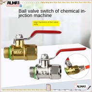 ALMA Ball Valve Assembly, Stainless steel handle ZZ Handle Switch Agricultural Sprayer Ball Valve,  