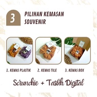 souvenir tasyakuran 4 7 bulanan kehamilan hampers sovenir - 4 box