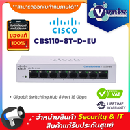 Cisco CBS110-8T-D-EU Gigabit Switching Hub 8 Port By Vnix Group