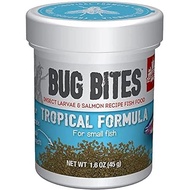 Fluval Bug Bites Tropical Formula for Small to Medium Fish, 1.59 oz