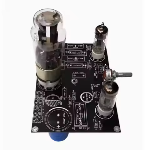 6C4 Vacuum tube preamplifier board High Separation Degree Single Triple Poles Tube preamp board 5Z4P