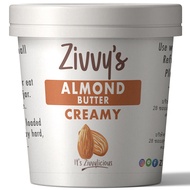 อัลมอนด์บัตเตอร์เนื้อละเอียด Creamy Almond Butter | Zivvys