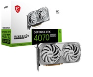 Gaming RTX 4070 Super 12G Ventus 2X White OC Graphics Card (NVIDIA RTX 4070 Super, 192-Bit, Boost Cl