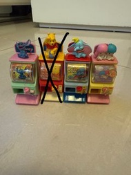 絕版扭蛋 迪士尼 Disney 三麗鷗 Sanrio 迷你扭蛋機 史迪仔 Stitch 小熊維尼 Winnie the Pooh 小飛象 Dumbo 雙子星 Little Twins Star