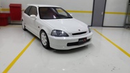 Diecast / Miniatur mobil Honda Civic Type R EK9 Ferio Estillo otto 18