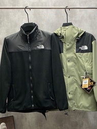 香港直供 3色選 The North Face Gore-Tex 防水系列 拼色連毛絨內膽 風褸外套 三合一 男裝