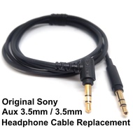 Original Sony WH-CH700N Aux Cable Jack 3.5mm High End Headphone Cable