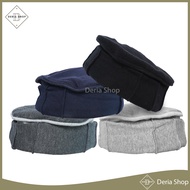 Peci PAKOL AFGHANISTAN Hajj Prayer Cap Islamic Boarding School Men Adults Boys Plain Black White Rou