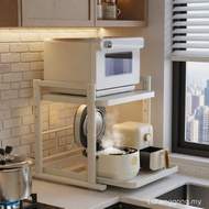 Kitchen Storage Rack Rak Dapur Pull Out Countertop Microwave Oven Stand Rice Cooker Storage Rack BTI
