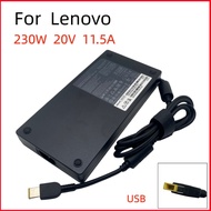 20V 11.5A 230W USB Laptop Adapter Charger For Lenovo Legion Y7000 Y7000P Y9000K A940 Y740 Y920 Y540 