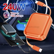 LKY6 240W Fast Charge USB C To Type C Cable Stretchable Phone Charger Cable For Samsung S26Ultra S25
