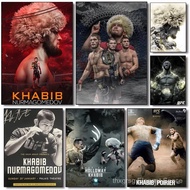 U-UFC Khabib Nurmagomedov Poster HD art Print pictures wall waterproof home living room bedroom bar 