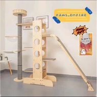 【Pre-order】Cat Tree ,Premium Cat Tree ,Wooden Cat Tree （giant size）